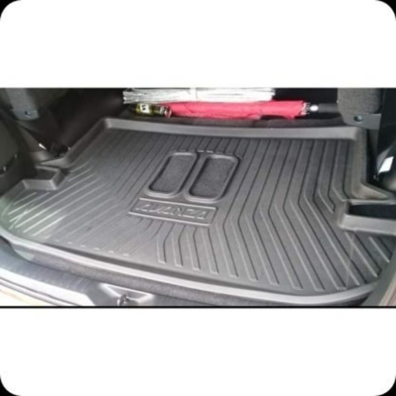 tray mat bagasi belakang mobil toyota all new avanza / xenia 2012 sampai 2021 karet lentur 2013 2014 2015 2016 2017 2018 2019 2020