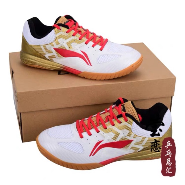 Sepatu Linning Original Kuat Sepatu Tenis Meja Pingpong Li-Ning