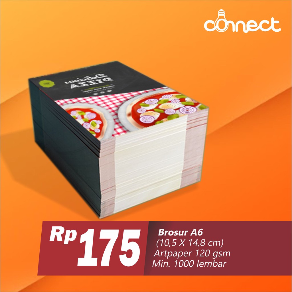 

Cetak brosur A6 untuk promosi