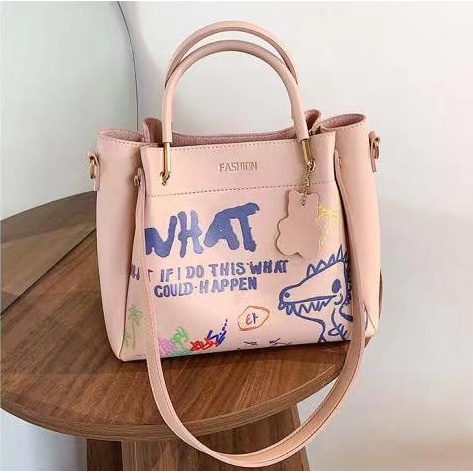 170443 Handbag Cewek Tas Selempang Wanita Import Slingbag Cewe Impor  (1 KG MUAT 2)