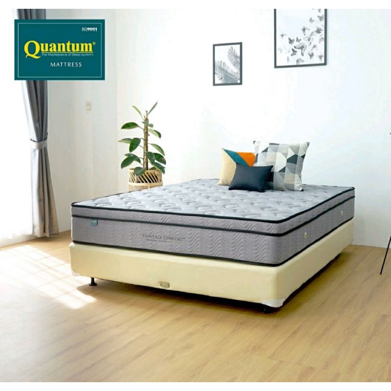 Kasur Orthopedic Quantum Heavenly Comfort Eurotop 90 100 120 160 180 200 x 200 cm Kasur Spring bed F