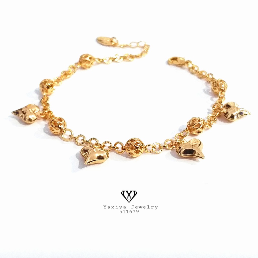

Gelang Jurai Perhiasan imitasi Gold Yaxiya Jewelry 511679
