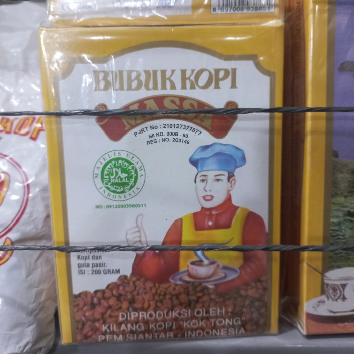 

Bubuk Kopi Massa Kok Tong 200gr - Kasar