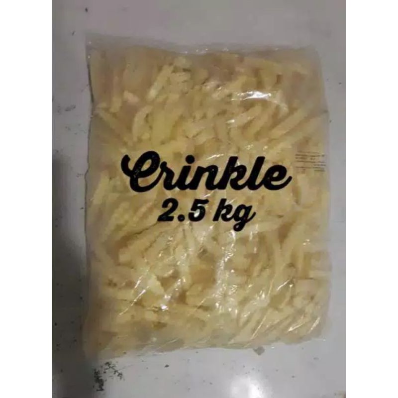 

PROMO KENTANG CRINKLE 2,5 kg