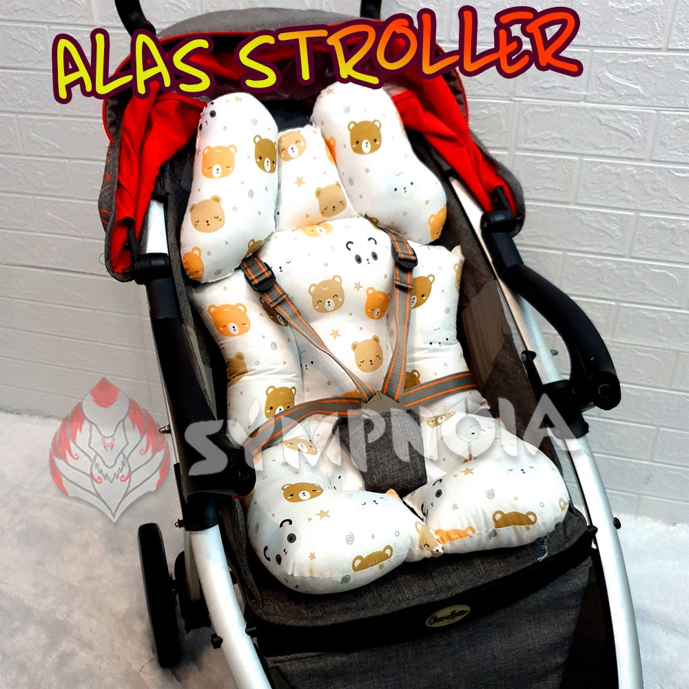 Alas Stroller Universal Strollerpad Pelindung Semua Stroller Model Elephant