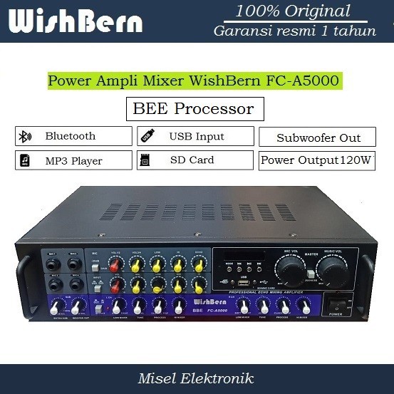 Power Ampli mixer Wisbern FC-A5000