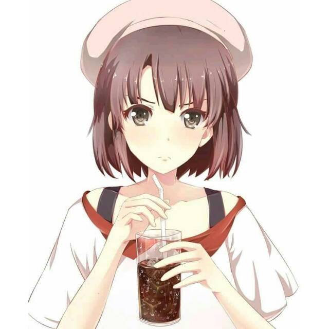 Kostum Cosplay Megumi Kato Casual