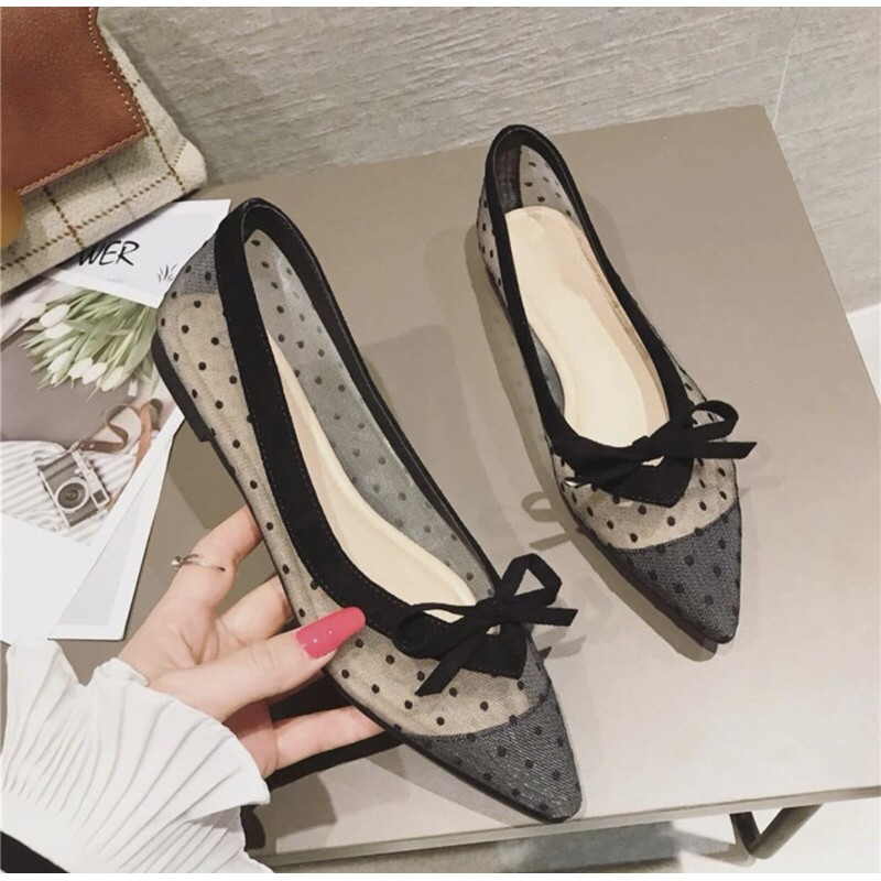 flat E606 sepatu wanita import realpict