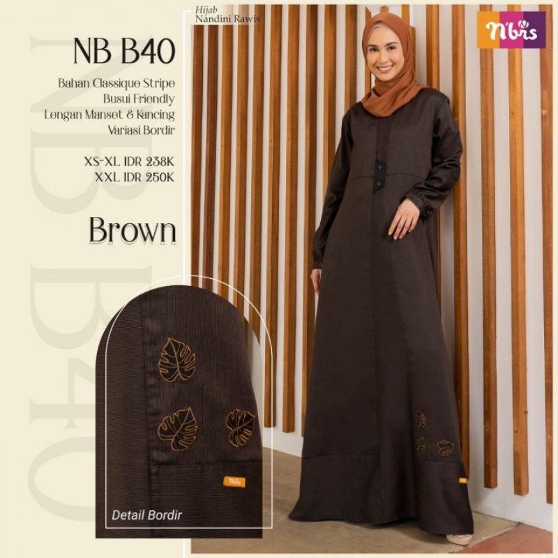 GAMIS NIBRAS NB B40✨