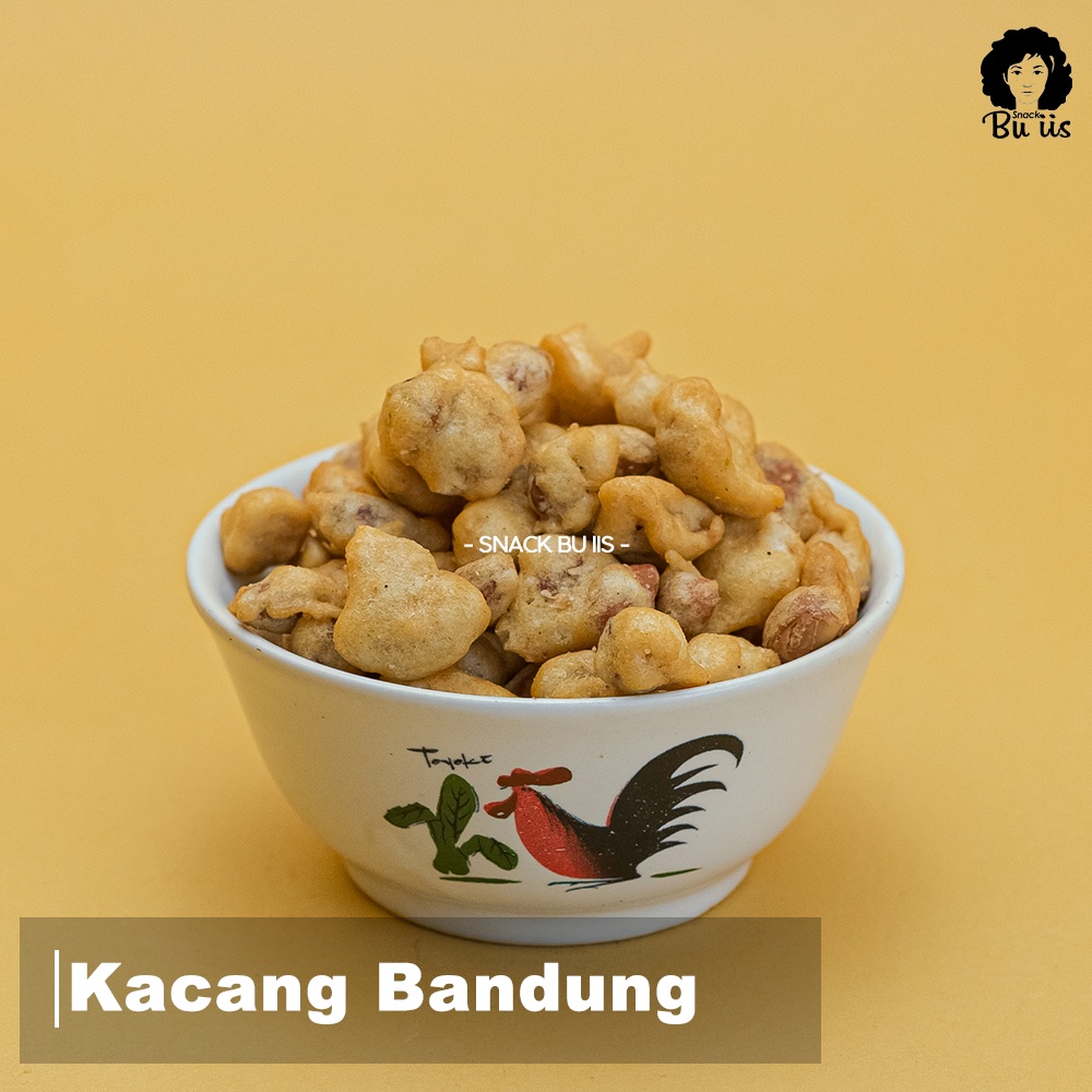 

250gram Kacang Bandung Snack Bu Iis Cemilan Sukabumi