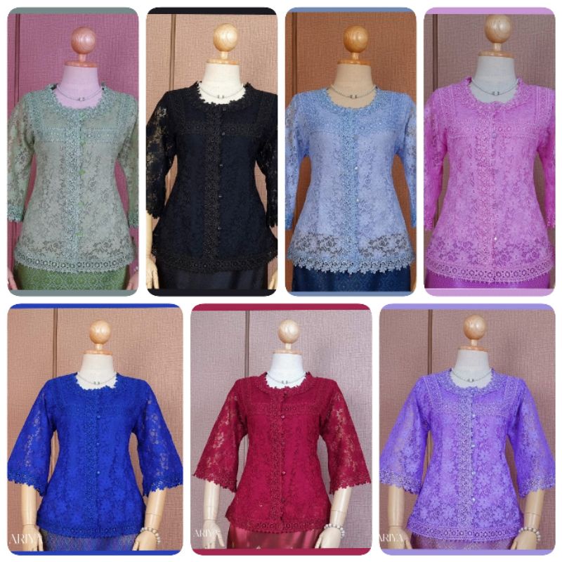 ARYA/VASUTORN blouse bahan brokat
