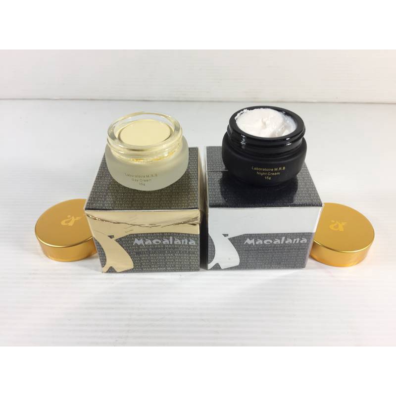 Cream Day Night Macalana Krim Siang (15gr) & Krim Malam (15gr)