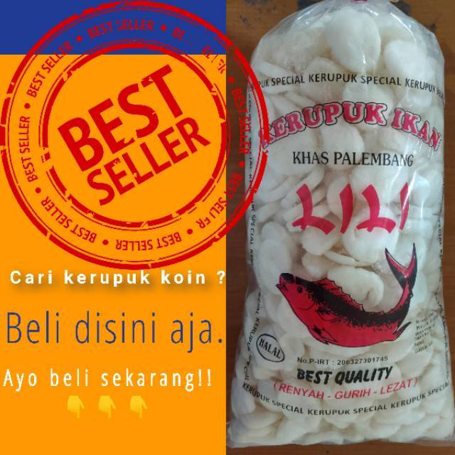 

Kerupuk coin lili