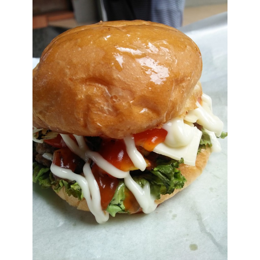 

Burger cheesy melt