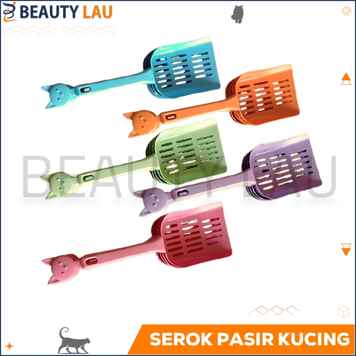 SEKOP PASIR KUCING CAT LITTER SCOOP SEROKAN SEROK SKOP SENDOK KOTORAN PUP KUCING