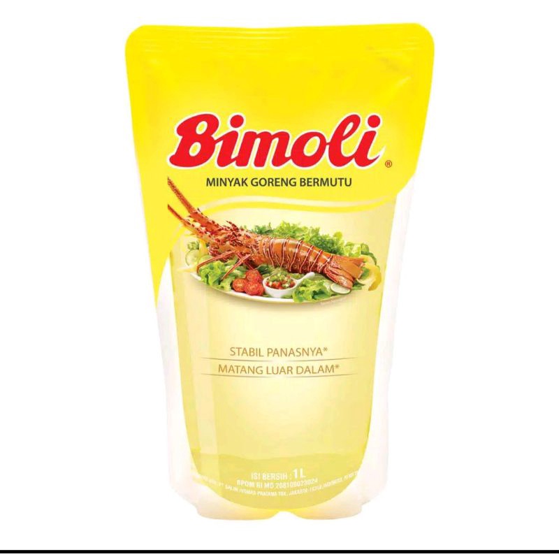 

Minyak goreng Bimoli/ Topical botol / sania 1 Liter