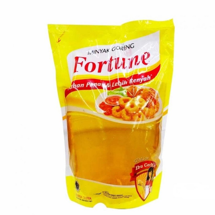 

Minyak Goreng Fortune 2 Liter Murah (Pouch)