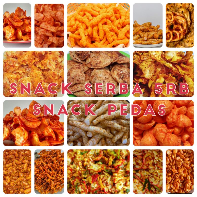 

AFUTURE SNACK PEDAS SERBA 5 RIBU SNACK KILOAN SNACK PEDAS KERIPIK KACA BELING BASRENG PEDAS SIOMAY PEDAS KERIPIK SINGKONG PEDAS BALADO SANJAY KERUPUK KULIT SEBLAK BASO ACI GURILEM SEBLAK KERING MAKARONI SPIRAL CIKRUH MIE MAKARONI RUJAK GURILEM