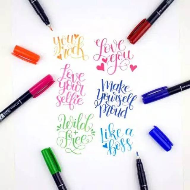 

Tombow Fudenosuke Brush Pen Hard Tip
