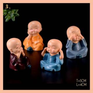 Miniatur Patung Buddha Maitreya Patung Biksu Dekorasi Miniatur Patung Buddha Maitreya Patung Biksu Dekorasi