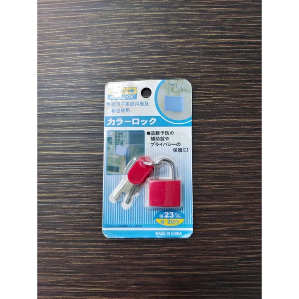 COLORPADLOCKGEMBOKTRAVELMINIWARNA