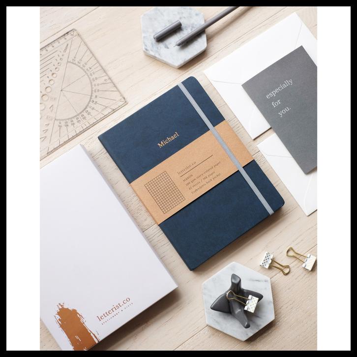 

SALE MASON NOTEBOOK DENIM + CUSTOM NAMA / BUKU CATATAN HADIAH UNIK SALE