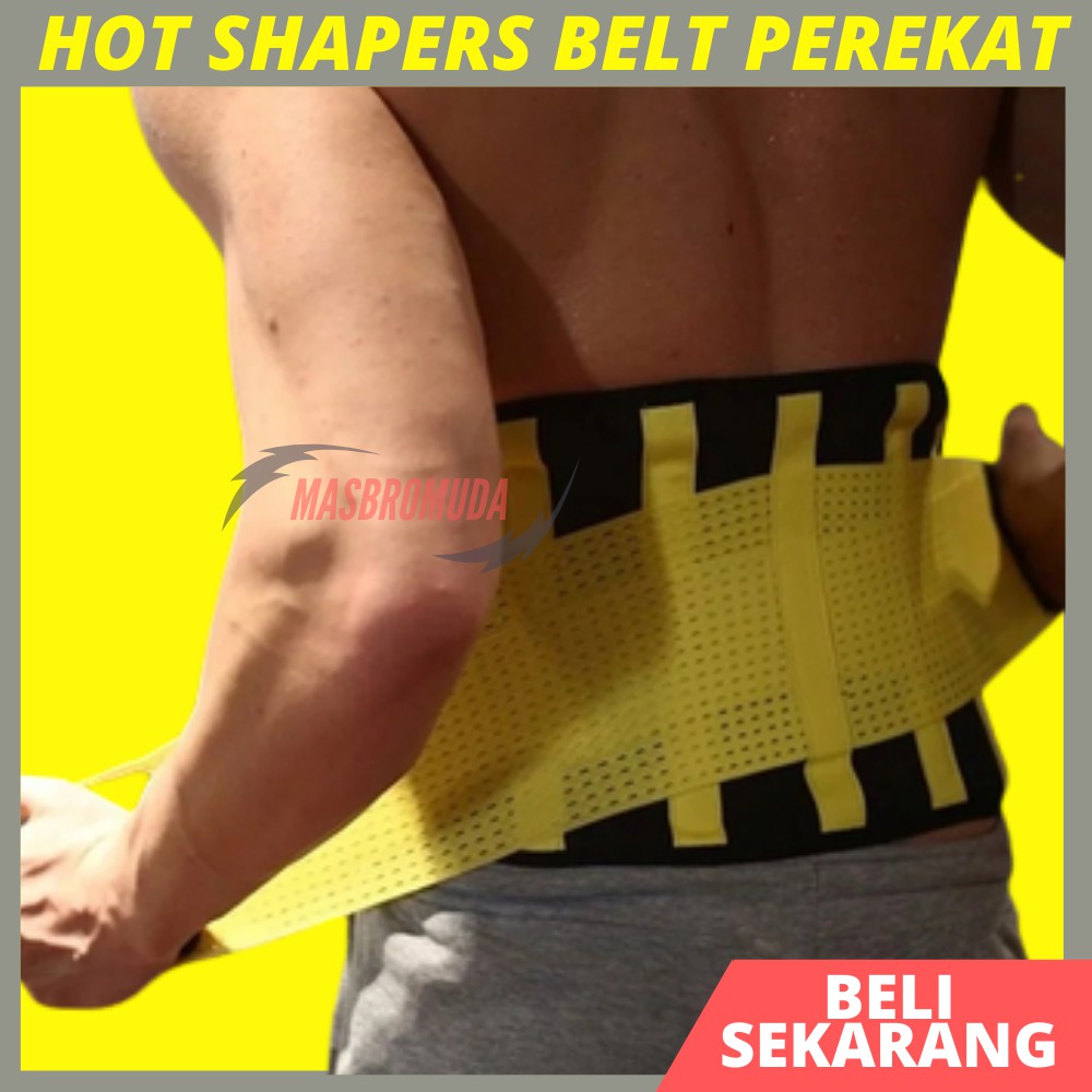 HOT SHAPERS POWER BELT KORSET  SABUK OLAHRAGA PEMBAKAR LEMAK PERUT PELANGSING WANITA BJ03