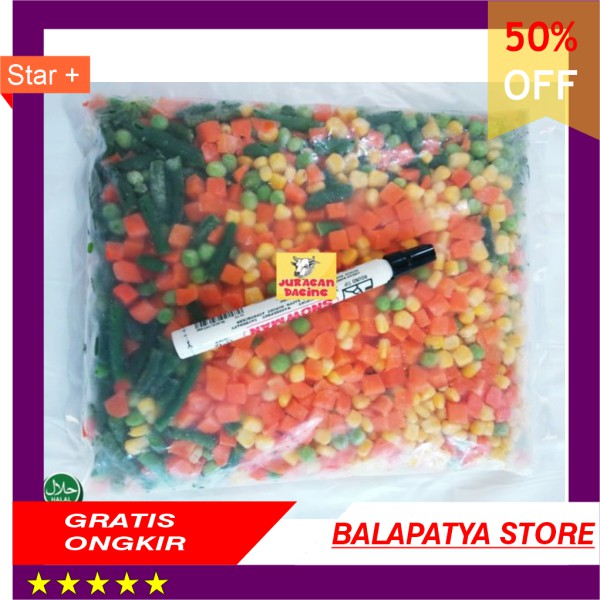 

LIMITED EDITION!!! Vegetables mix 4 - 1 kg - Super high quality