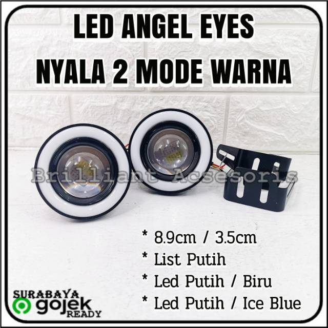 Foglamp Universal - Angel Eyes - List Putih