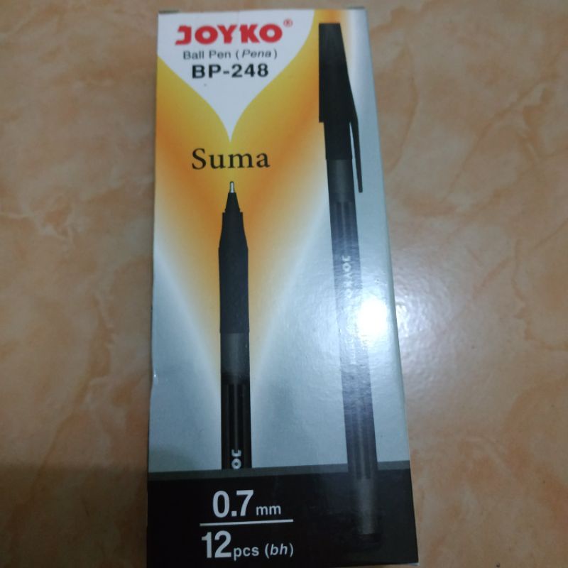 

( 1 pcs ) Pulpen Joyko Suma BP 248 / pulpen joyko suma hitam 0,7 mm