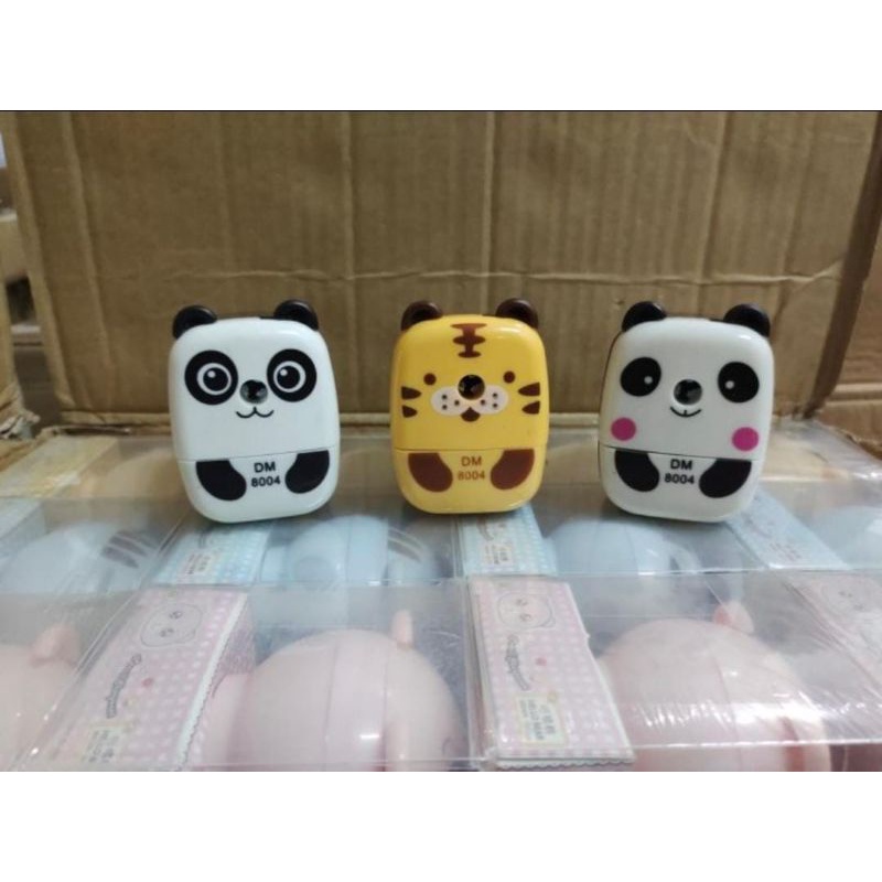 

Rautan meja putar pensil bentuk animal kotak satuan