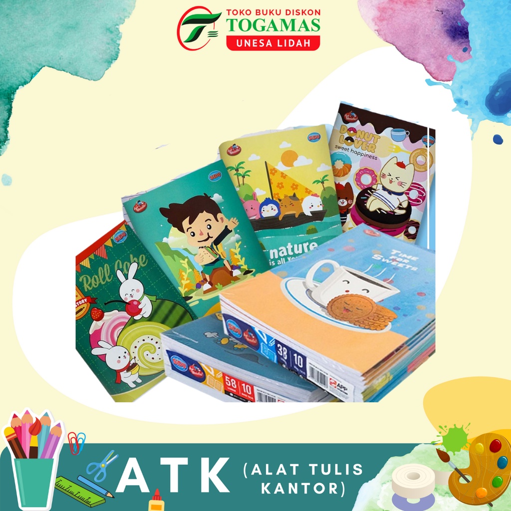 

BUKU TULIS SIDU EB 38 REGULAR @10 SINAR DUNIA / READY STOCK