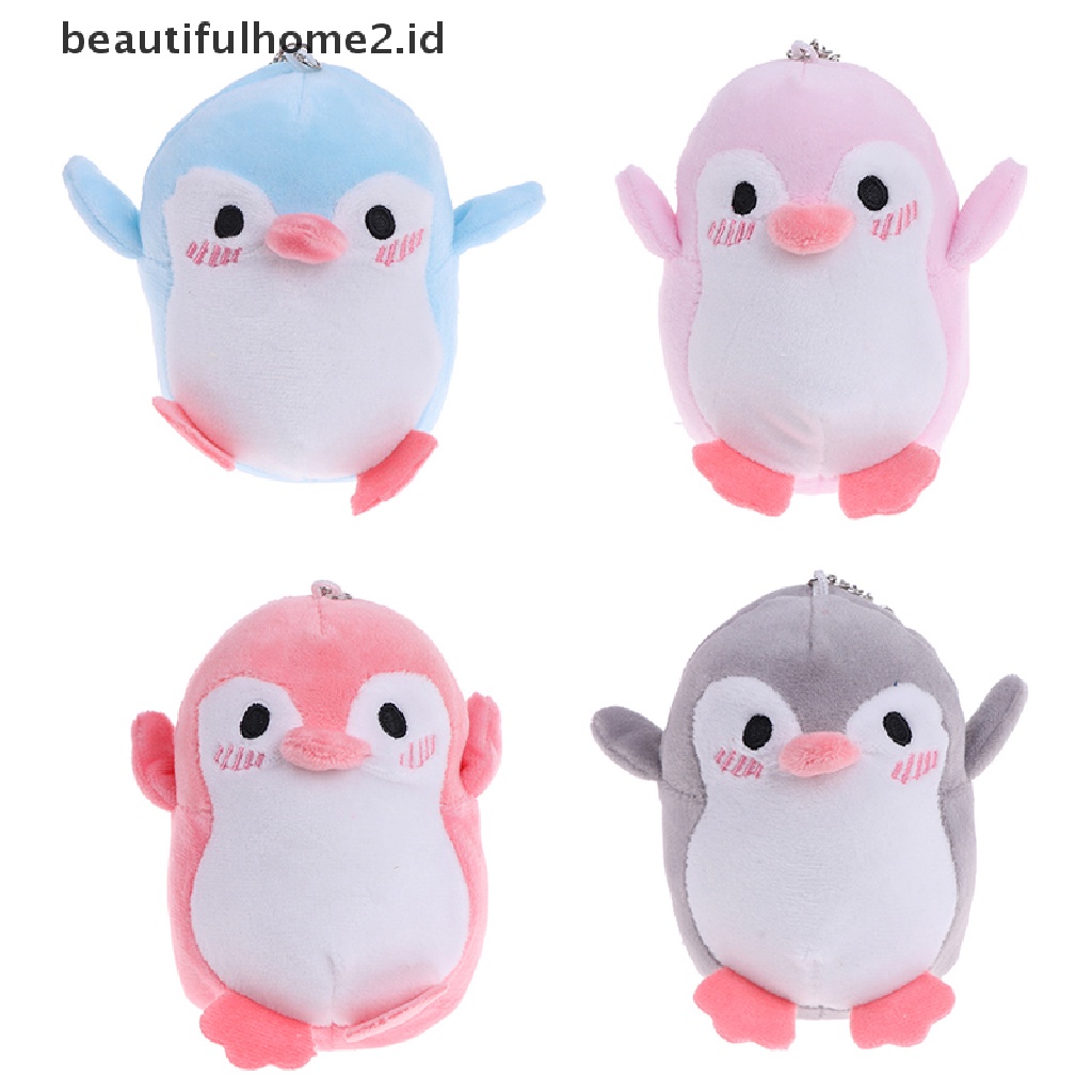 (Beautifulhome2) Buku Literatur Bahasa MandarinId Mainan Boneka Plush Stuffed Penguin 12cm Untuk Bayi