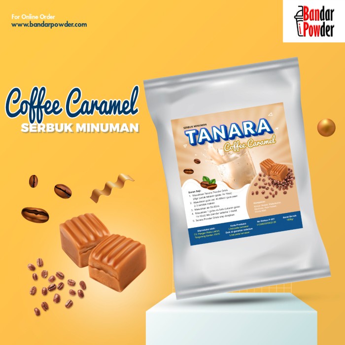 

Bubuk Coffee Caramel 1kg - Serbuk Minuman Thai Tea - Bandar Powder