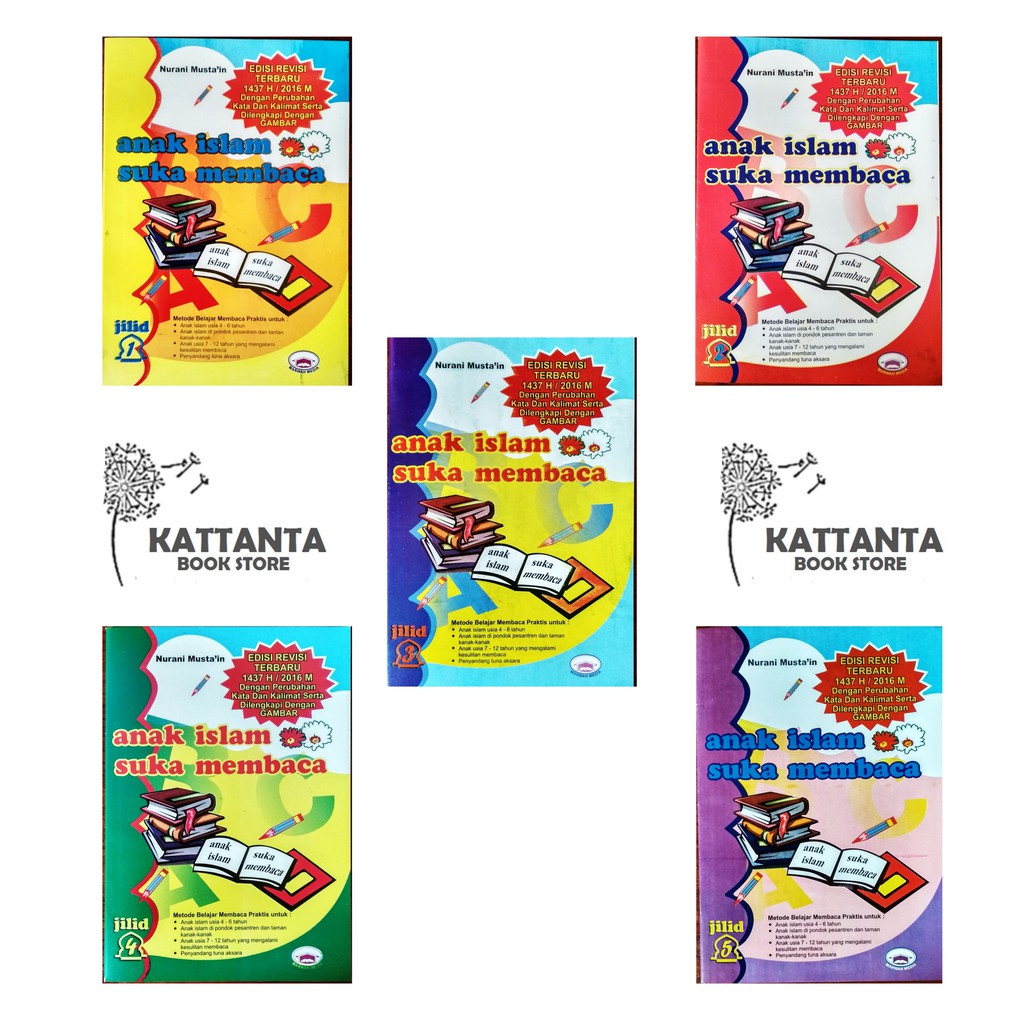 BUKU ANAK - BUKU TK - BUKU PAUD - BUKU ANAK ISLAM SUKA MEMBACA