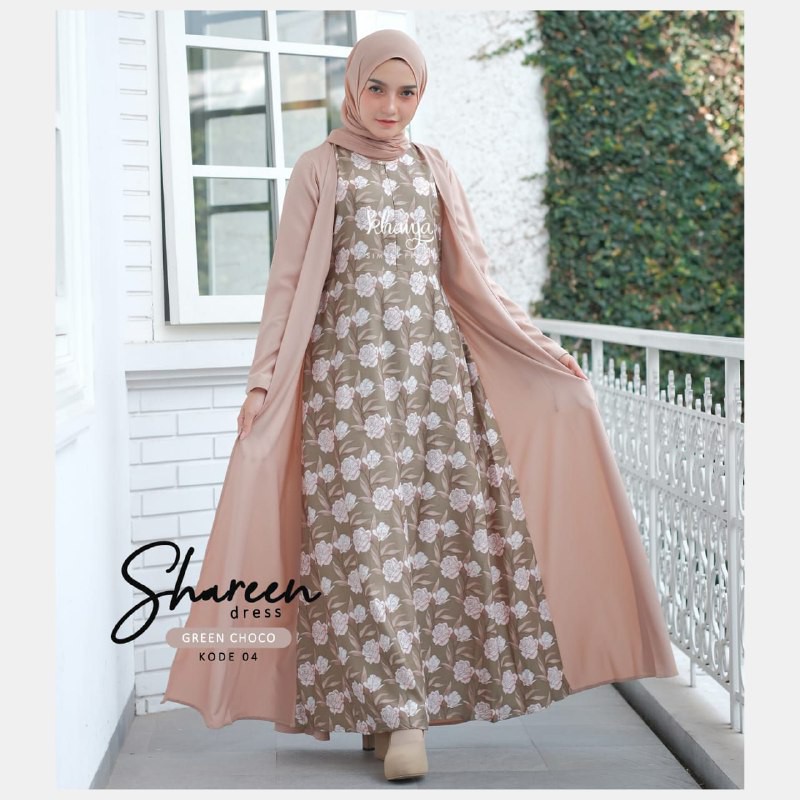 SHAREEN DRESS || Gamis Syari by KHAIYA