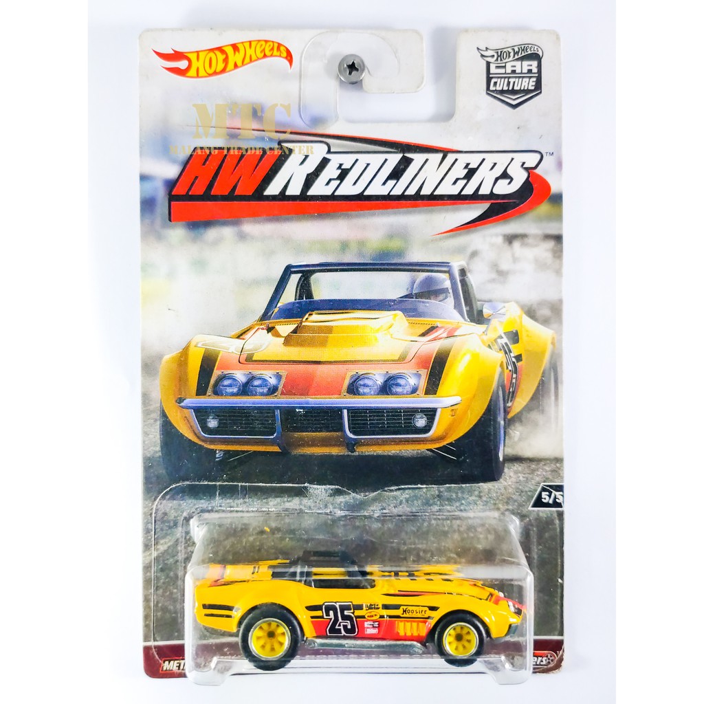 HOT WHEELS 69 CORVETTE RACER HW REDLINERS