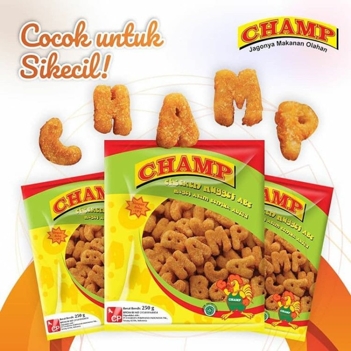 Nugget Ayam Champ ABC 250 Gram