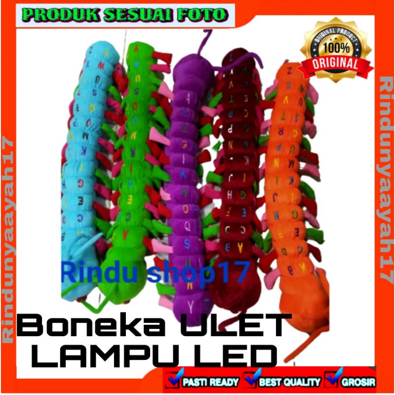 boneka ulat LED BONEKA DASHBOR MOBIL boneka ulil