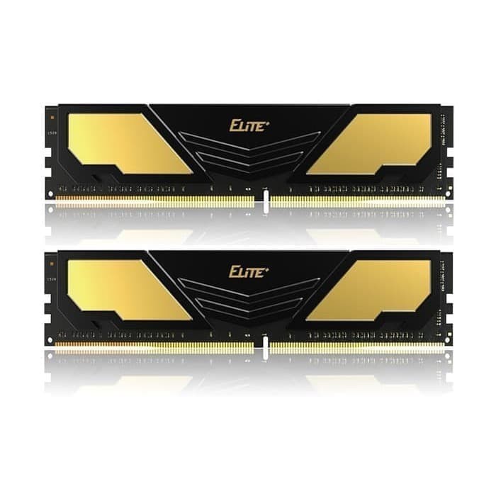 Team Elite Plus Black DDR4 PC25600 3200Mhz Dual Channel 16GB (2x8GB)