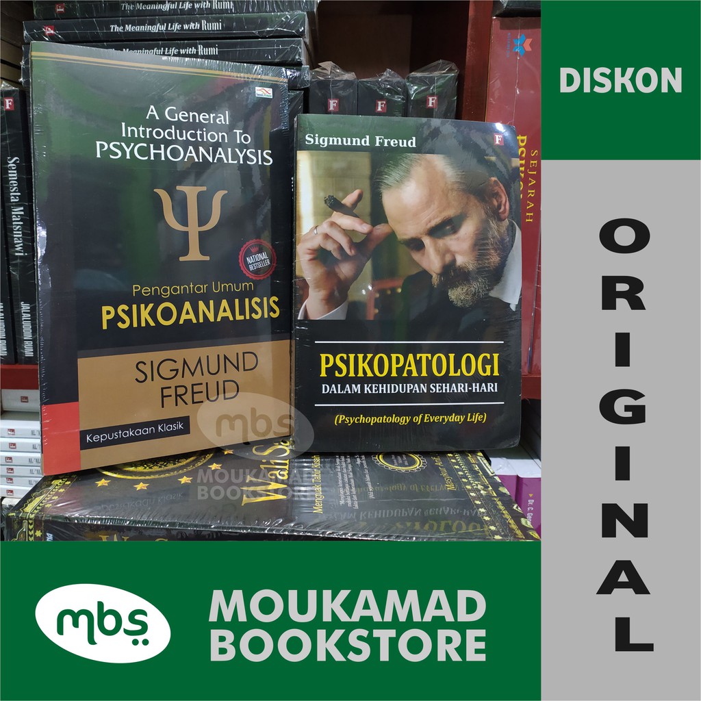 

PAKET BUKU SIGMUND FREUD Psikopatalogi dalam Kehidupan Sehari-hari & Pengantar Umum Psikoanalisis