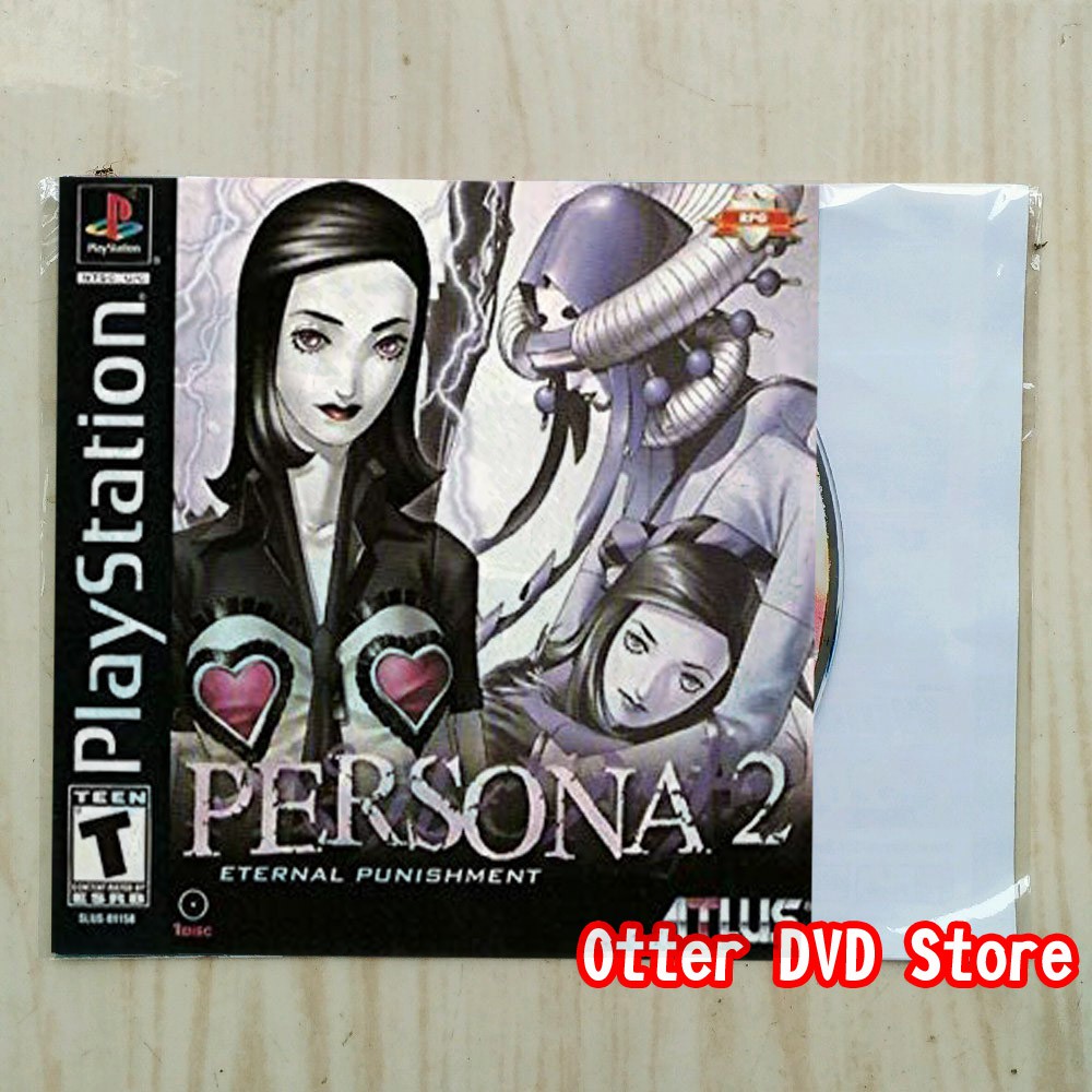 Kaset CD Game Ps1 Ps 1 Persona 2 - Eternal Punishment