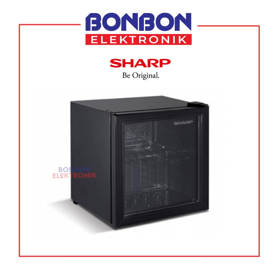 Sharp Mini Showcase Display Cooler 55L SCH-50X-FS / SCH50XFS / SCH50