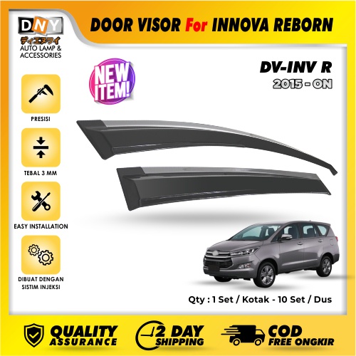 Talang Air / Door Visor DNY For Innova Reborn Injection High Quality