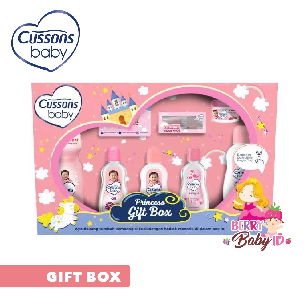 Cussons Baby Gift Box Kado Bayi Perawatan Bayi Besar Berry Mart