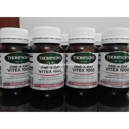 Produk Baruu Thompson'S Vitex 1000Mg Thompson Herbal Hormonal Berkualitass