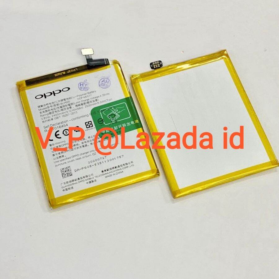 OPPO F1 F1f - OPPO F1w F1Fw Baterai Battery Batre Batrei Batere Batrai HP OPPO F1 ORIGINAL 100% Model BLP605 BLP-605 BLP 605 ORI