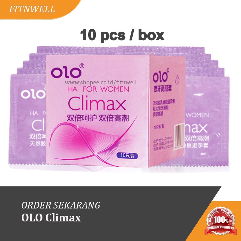 Jual Kondom Olo Climax Condom Ultra Tipis 10 Pcs Shopee Indonesia 1697