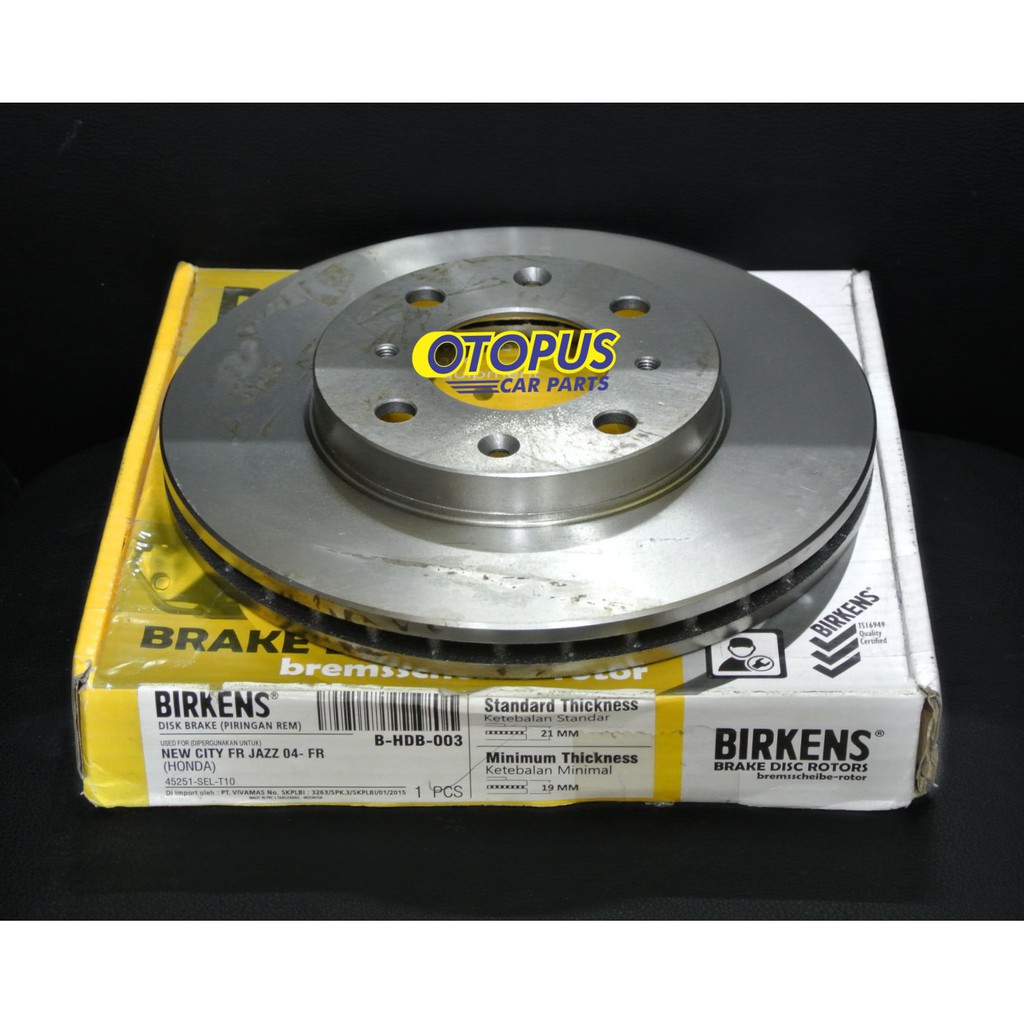 Front Disc Brake Honda Jazz City 2004 2007 45251 SEL T10 Front Disc Brake Honda Jazz City 2004 2007 45251 SEL T10