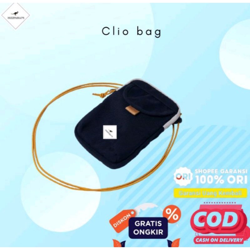 Original Hizzpablo's Clio slempang mini-Tas slempang pria- Tas slempang Wanita -Tas slempang Clio Pria-Tas slempang Clio wanita-Tas slempang mini-Tas slempang Termurah-Tas slempang mini terbaru